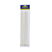 Cinchos plásticos 368 x 4.6 mm, tensión 22 Kg de 25 piezas color blanco Surtek