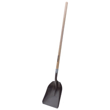 Pala con mango largo de madera con anillo crimpado, tipo carbonera Surtek