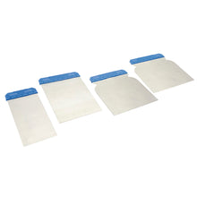 Juego de cuñas para raspar con mango plástico, 4 piezas Foy