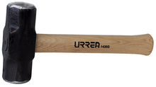 Marro octagonal cabeza maquinada con mango de hickory Americano de 12", 4 lb Urrea