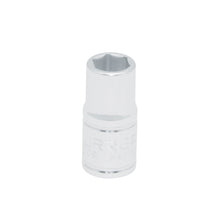 Dado cuadro de 1/4", 6 puntas, en pulgadas, 9/32" Urrea