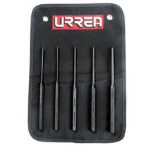 Juego de punzones botadores rectos largos, 5 piezas Urrea