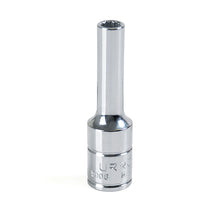 Dado largo cuadro de 3/8", 12 puntas, en pulgadas, 1/4" Urrea
