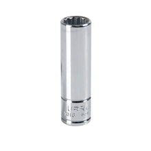 Dado largo cuadro de 3/8", 12 puntas, en pulgadas, 1/2" Urrea