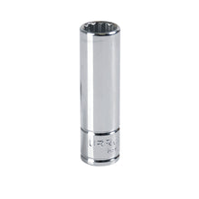 Dado largo cuadro de 3/8", 12 puntas, en pulgadas, 3/4" Urrea