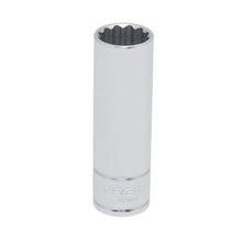 Dado largo cuadro de 1/2", 12 puntas, en pulgadas, 3/4" Urrea