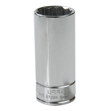 Dado largo cuadro de 1/2", 12 puntas, métrico, 25 mm Urrea