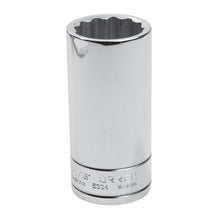 Dado largo cuadro de 1/2", 12 puntas, en pulgadas, 1-1/16" Urrea
