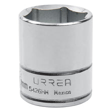 Dado cuadro de 1/2", 6 puntas, métrico, 26 mm Urrea