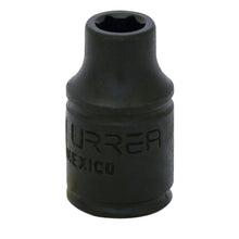 Dado de impacto cuadro de 1/4", 6 puntas, métrico, 6 mm Urrea