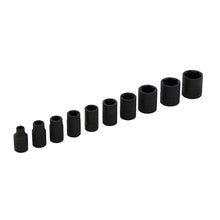 Juego de dados de impacto cuadro de 1/4", 6 puntas, en pulgadas, 10 piezas Urrea