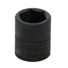 Dado de impacto cuadro de 1/4", 6 puntas, en pulgadas, 9/16" Urrea