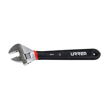 Llave ajustable cromada con mango Rubber grip 18" Urrea