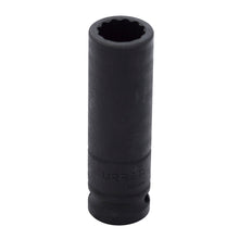 Dado de impacto largo cuadro de 1/2", 12 puntas, en pulgadas, 11/16" Urrea
