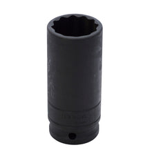 Dado de impacto largo cuadro de 1/2", 12 puntas, en pulgadas, 1-5/16" Urrea