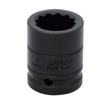 Dado de impacto cuadro de 3/4", 12 puntas, en pulgadas, 1" Urrea