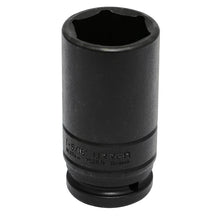 Dado de impacto largo pared delgada cuadro de 3/4", 6 puntas, en pulgadas, 1-5/16" Urrea