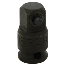 Adaptador con perno para dado de impacto cuadro de 1/4" hembra a 3/8" macho Urrea
