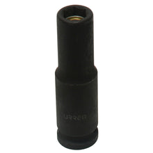 Dado de impacto largo con imán cuadro de 3/8", 6 puntas, en pulgadas, 7/16" Urrea
