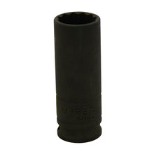 Dado de impacto largo cuadro de 3/8", 12 puntas, en pulgadas, 5/8" Urrea