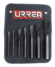 Juego combinado de cinceles corta frío, 7 piezas Urrea