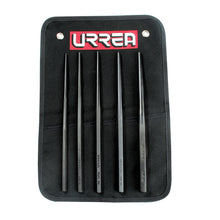 Juego de punzones guía botador largos,  5 piezas Urrea
