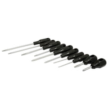 Juego de destornilladores con mango negro combinados, 10 piezas Foy