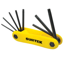 Juego de llaves torx tipo navaja, 8 piezas Surtek