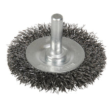 Carda copa ondulada alambre delgado 2" x 0.17 con zanco 1/4" Foy
