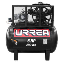 Compresor de aire eléctrico de banda 300 Lt, 5 HP, 220 V - 440 V Urrea