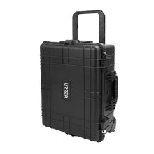 Caja portaherramientas plástica de seguridad impermeable 24" x 19" x 9" con ruedas Urrea