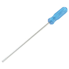 Destornillador con mango azul, punta cabinet 1/8" x 4" Surtek