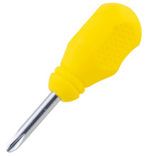 Destornillador con mango amarillo, punta Phillips tipo trompo #2 x 1-3/8" Surtek
