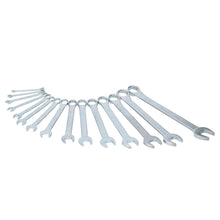 Juego de llaves combinadas satinadas en pulgadas, 12 puntas, 15 piezas Surtek