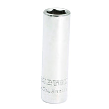 Dado largo cuadro de 1/4", 6 puntas, en pulgadas, 3/16" Surtek