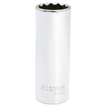 Dado largo cuadro de 1/2", 12 puntas, en pulgadas, 3/4" Surtek