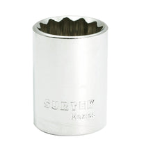 Dado en pulgadas cuadro de 1/2", 12 puntas, 1" Surtek
