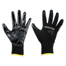 Guantes de Nailon con recubrimiento de nitrilo G Surtek