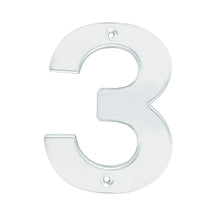 Número 3 bold 4" níquel satinado Lock