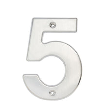 Número 5 bold 4" níquel satinado Lock