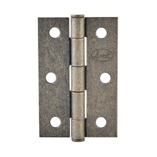 Bisagra alargada de acero latón antiguo 1" x 1.06" Lock