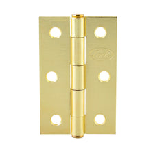 Bisagra alargada de acero latón brillante 3.5" x 2.52" Lock