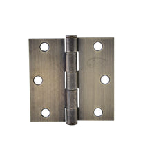 Bisagra cuadrada perno suelto de acero latón antiguo 2.5" x 2.5" Lock