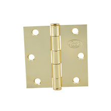 Bisagra cuadrada perno suelto de acero latón brillante 3.5" x 3.5" Lock