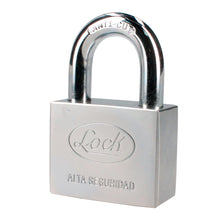 Candado de alta seguridad 50 mm, llave de disco Lock
