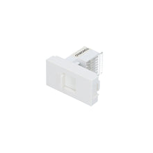 Toma para teléfono 1/3, línea Premium, color blanco Surtek