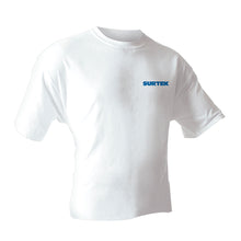 Playera cuello redondo color blanco talla CH Surtek
