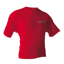 Playera cuello redondo color rojo talla G Urrea