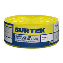 Cartucho para respirador con protección para polvo Surtek