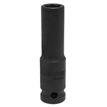 Dado de impacto largo cuadro de 1/2", 6 puntas, en pulgadas, 9/16" Surtek